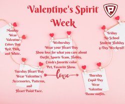 Valentine's Spirit Week